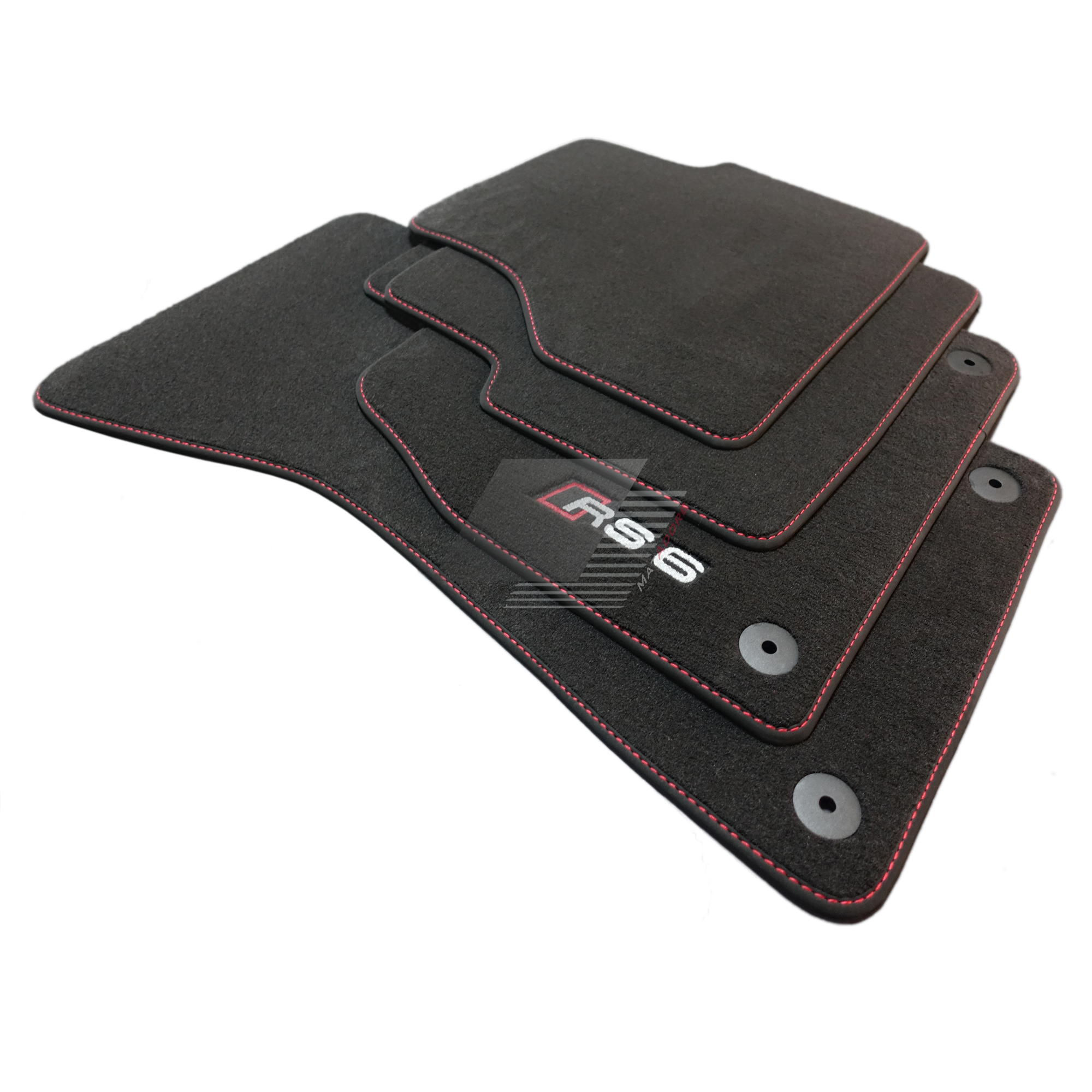 Audi A6 C6 Floor Mats 2004-2011 *RHD #RS6 Side